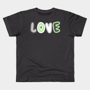 agender love Kids T-Shirt